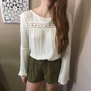 Boho Bell sleeve top.